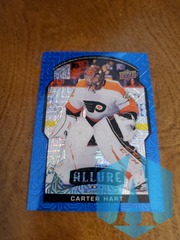 2020-21 Upper Deck Allure Blue Line 09/35 Carter Hart #12
